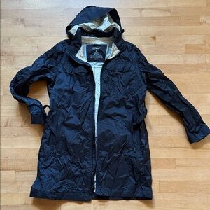 L.L. Bean Women's Black Rain Jacket